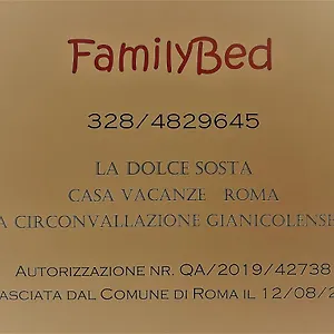 Сasa de vacaciones Familybed Monteverde-vaticano